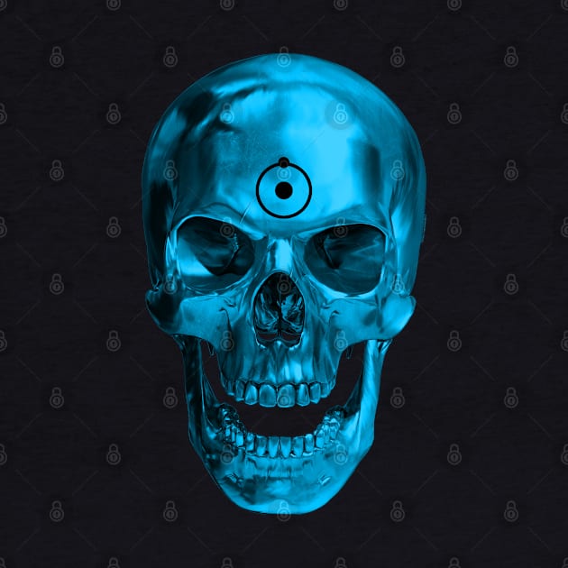 DR. MANHATTAN - Skull by ROBZILLA